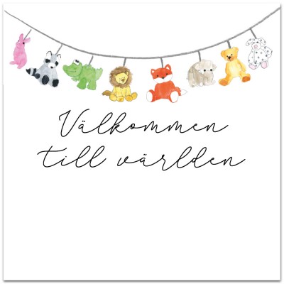 Product Image for Dubbelt kort - välkommen till världen