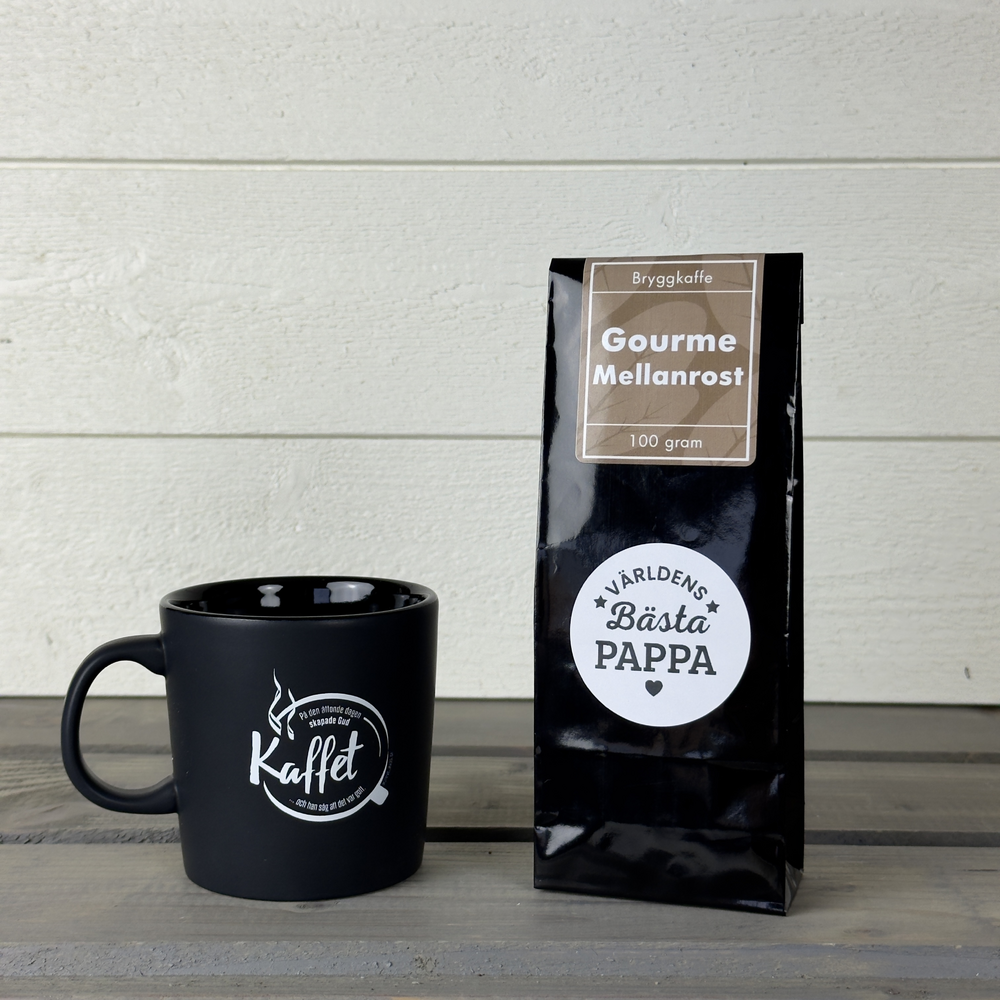Product Image for Paket - kaffemugg+kaffe - världens bästa pappa