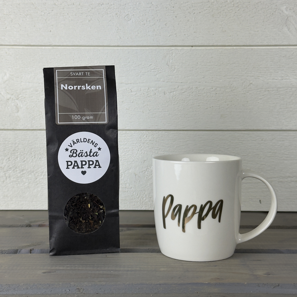 Product Image for Paket - mugg+te - världens bästa pappa