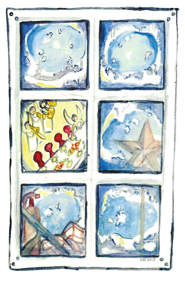 Product Image for Julkort - fönster