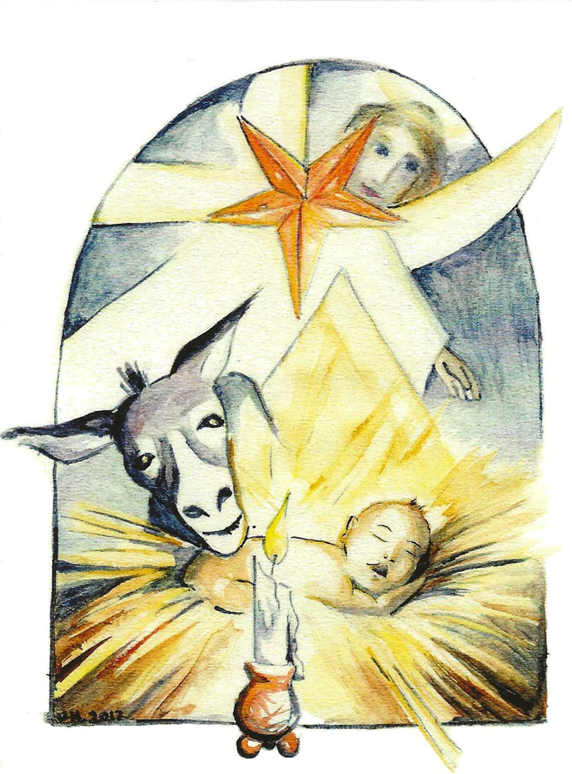 Product Image for Julkort - Jesusbarnet