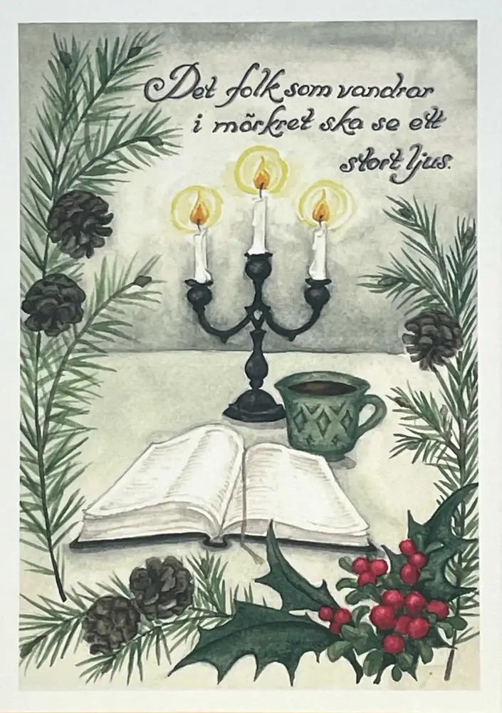Product Image for Julkort – det folk som vandrar i mörkret