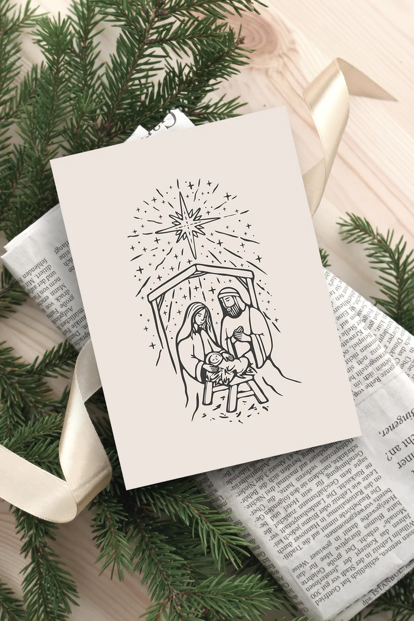 Product Image for Julkort - Jesu födelse