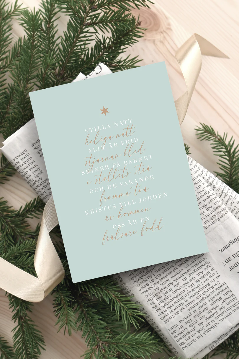 Product Image for Julkort - stilla natt,  heliga natt