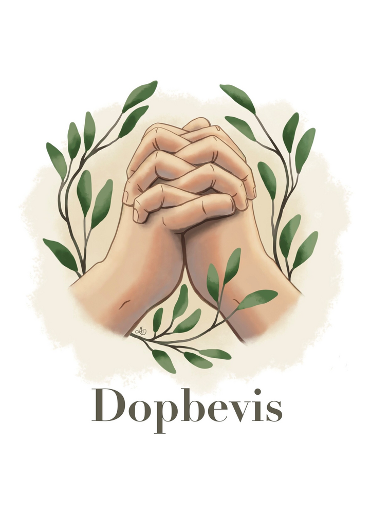 Product Image for Dopbevis - knäppta händer