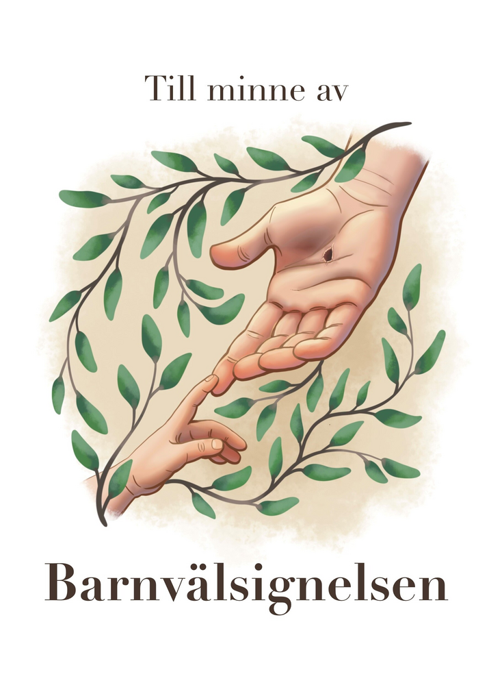 Product Image for Till minne av barnvälsignelsen - händer
