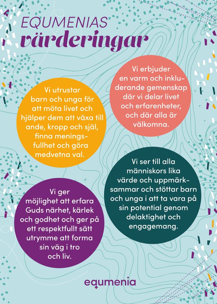 Product Image for Equmenias värderingar - affisch a3