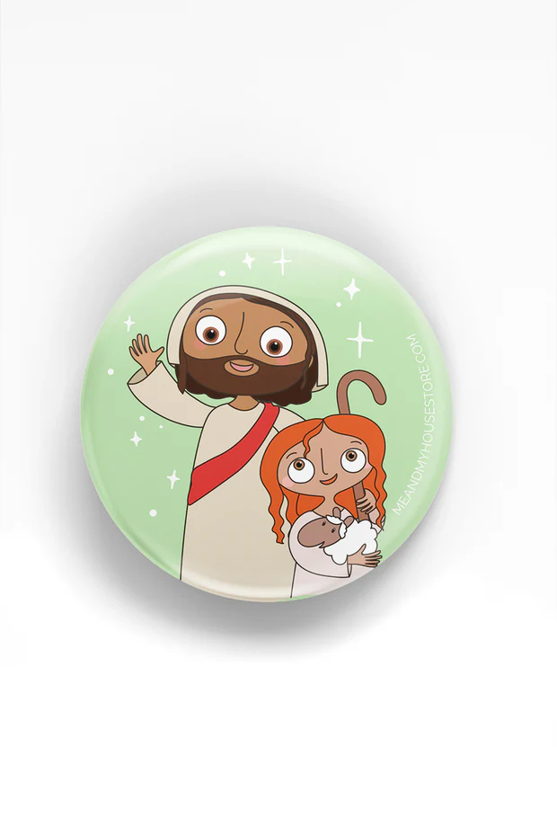 Product Image for Knapp med flicka: låt barnen komma till mig