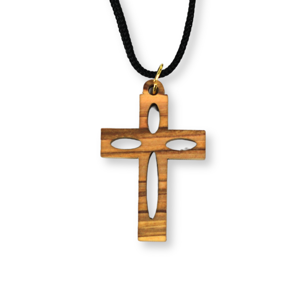 Product Image for Halsband – kors - olivträ