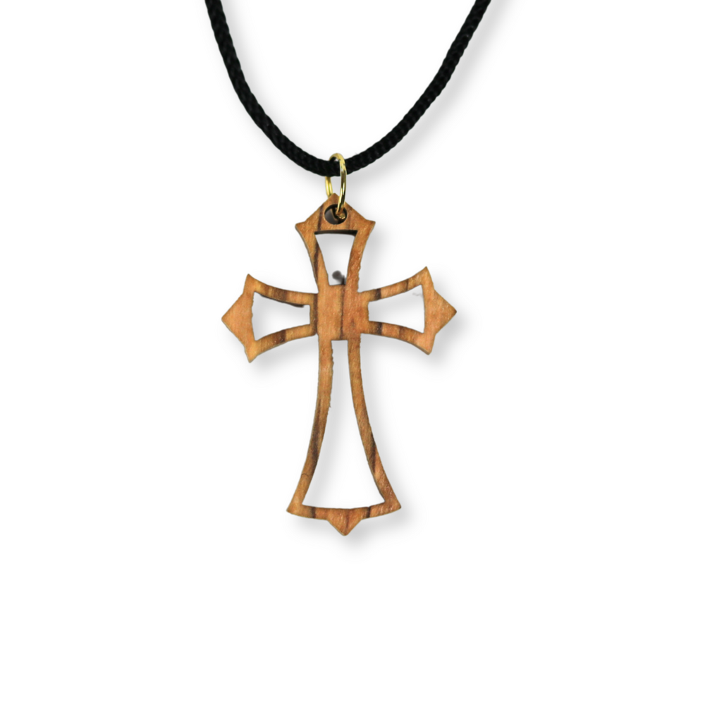 Product Image for Halsband – kors - olivträ