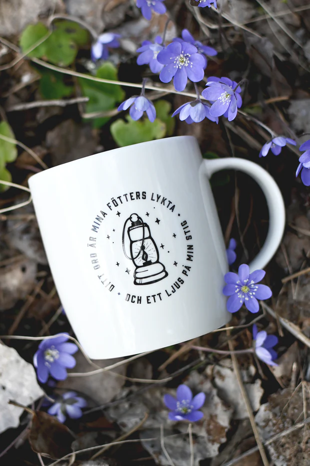 Product Image for Mugg: ditt ord är mina fötters lykta