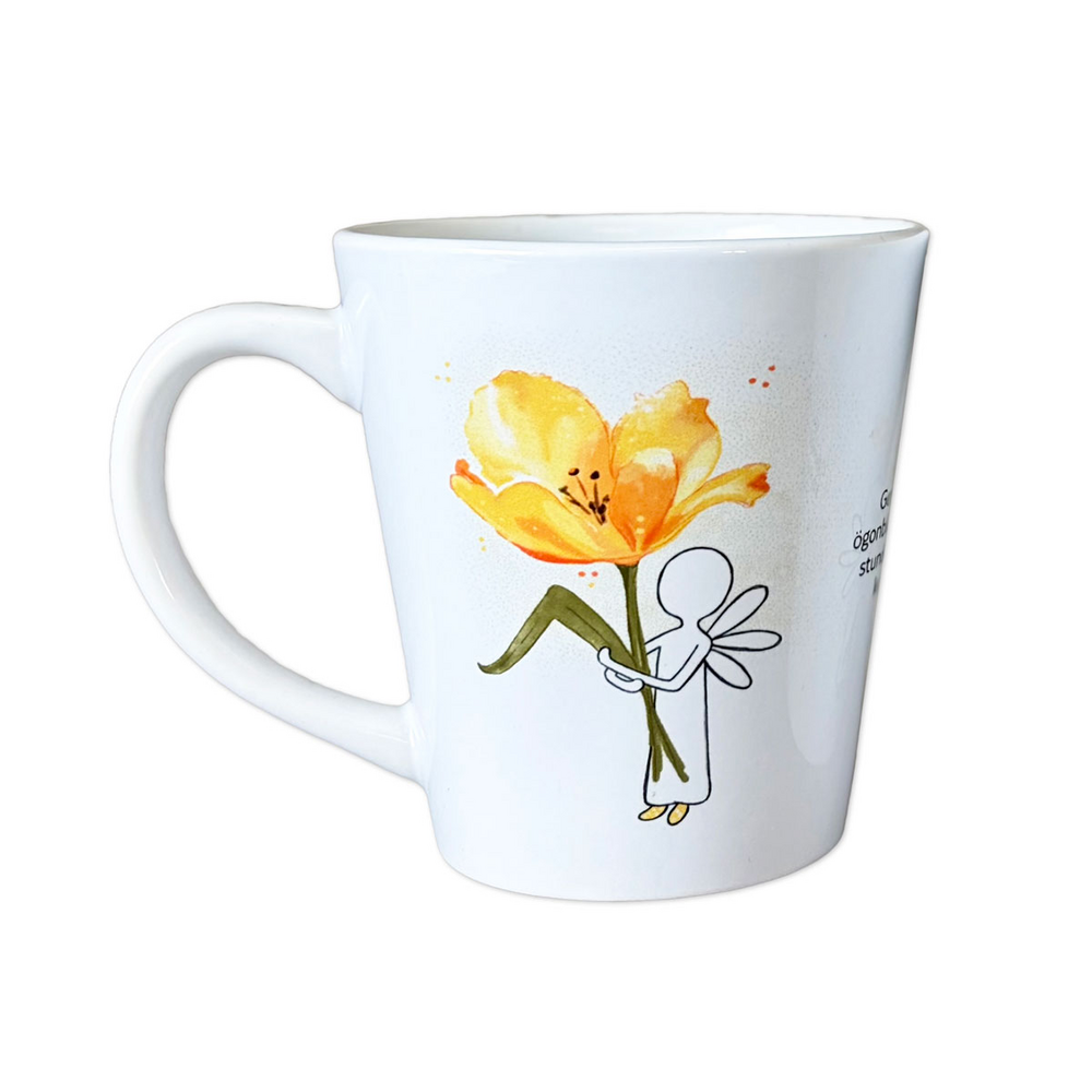 Product Image for Mugg - hoppets änglar - blomma